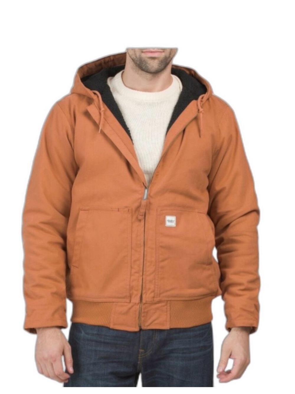 Men’s Eddie Bauer Workwear Quilted Canvas Jacket Size XL NWT